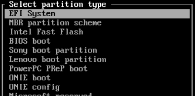 arch_installation_cfdisk-300m-select-partition-type.png